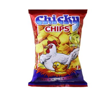 Newton Chicky Chips Chicken Flavor 100G Pack Of 12